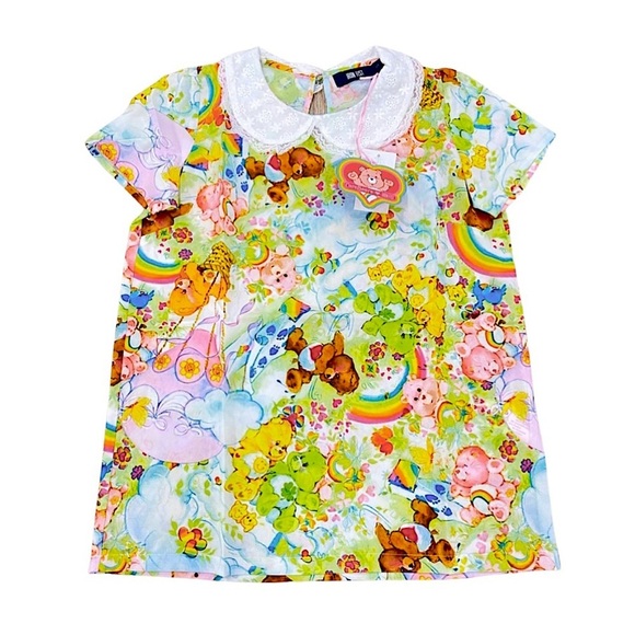 IRON FIST Care Bears Spring Fling girlie top S, M, L, NWT - Picture 1 of 11